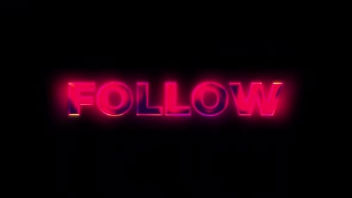 Dynamic Neon Glow Animated Text Effect Pack