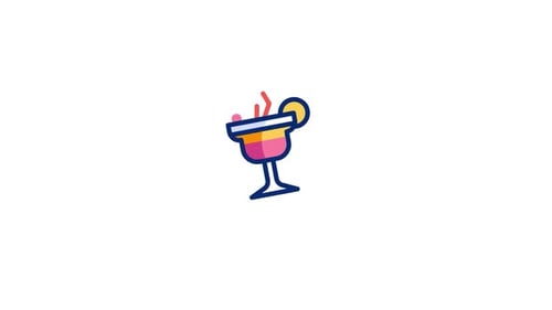 Cocktail Animated Icon