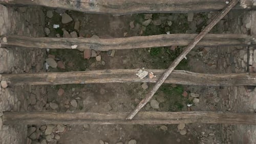 Sau Swamp Dike in Catalonia Spain Intense Drought in 2024 Worst Drought in the History of Catalonia