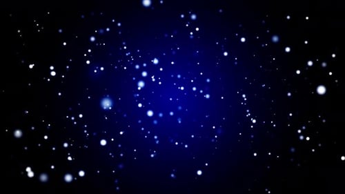 Abstract Particle Background with Light Leaks Loop