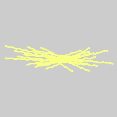 Yellow Sketch Abstract Lines Expanding Reveal Animation