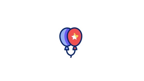 Balloon Animated Icon