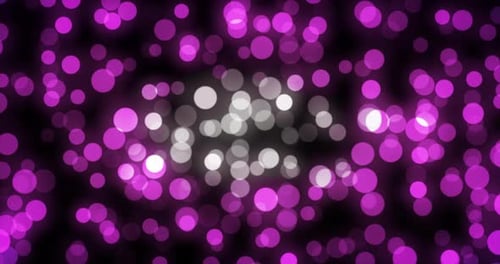 Bokeh violet