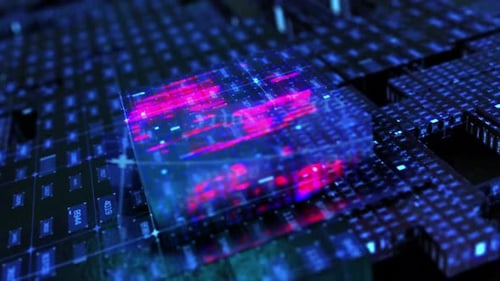 Blockchain. Blockchain-Hintergrundtechnologie-Konzept