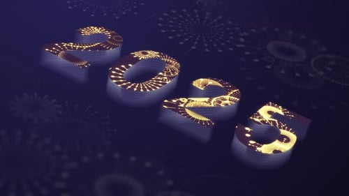 Eleganter Hintergrund für die Neujahrsfeier 2025.