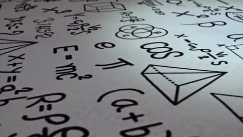 Science Calculation Physics Math And Chemisrty Formulas Background 05