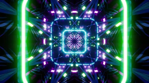 Loop de fundo de eventos de música psicodélica