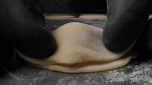 Cappelletti Pasta Preparation From A Professional Chef