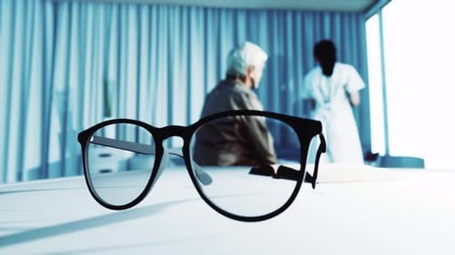 Rotating Glasses Animation for Healthcare and Vision Content