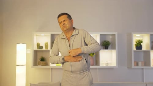 Chest tightness, heart problem.