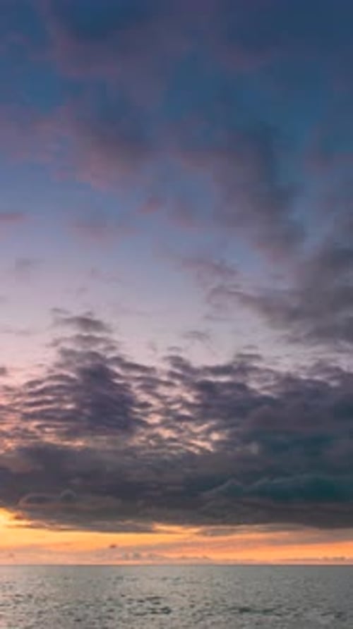 Scenic Beach and Ocean at Sunset