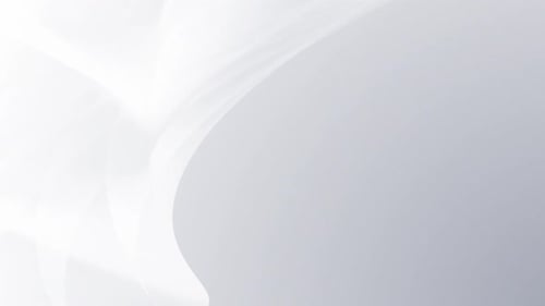 Abstract flowing white and gray design creates a modern minimalist style