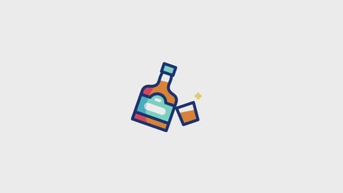 Whiskey Animated Icon