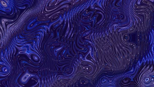 Fluid Abstract Blue Liquid Swirls Animated Motion Background