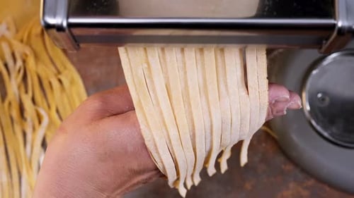 Making Fresh Pasta with a Pasta Machine at Home