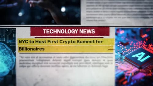Nyc To Host First Crypto Summit For Billionaires Newspaper Title