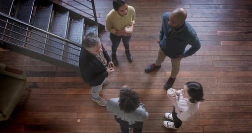 Diverse Team Collaboration in Modern Workplace