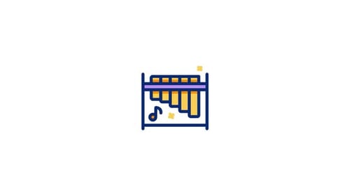 Panflute Animated Icon