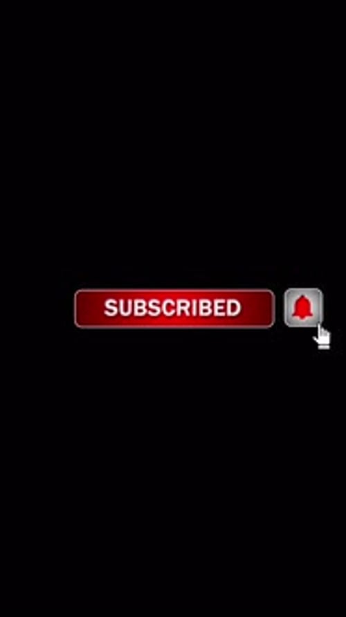 Subscribe Like and Bell Ringing Social Media Subscribe Button Animation Channel 2d Animation Push