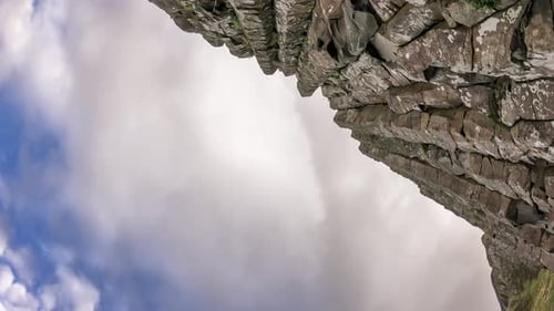 A Few of the 40000 Interlocking Basalt Columns at the Giant's Causeway By Bushmills in Northern
