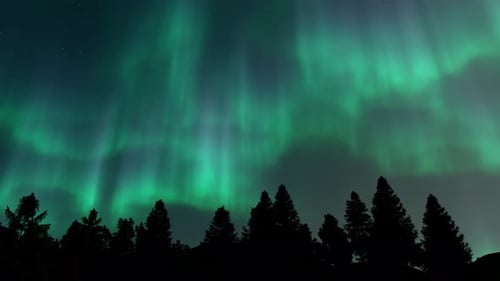 Aurora Background Loopabel 4k