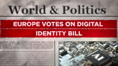 Grunge Newspaper Headline Text Reveal