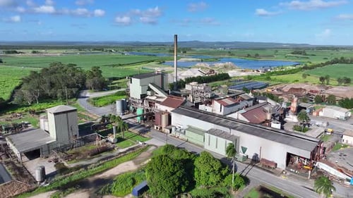 País de la fábrica de refinería de azúcar