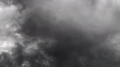 Ominous Storm Clouds Time Lapse