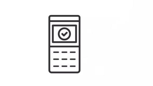 Animated Payment Linear Icon