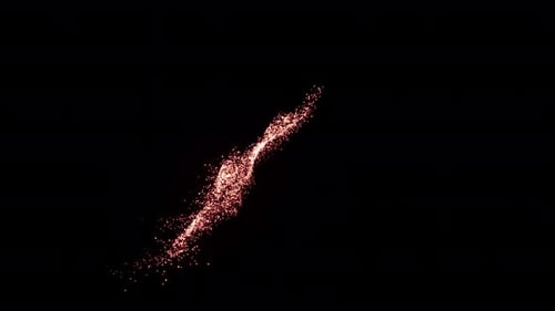 Electric Sparks Wave Background
