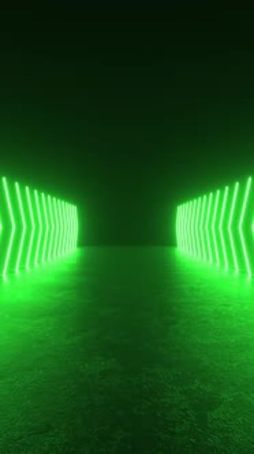 Explore a futuristic tunnel