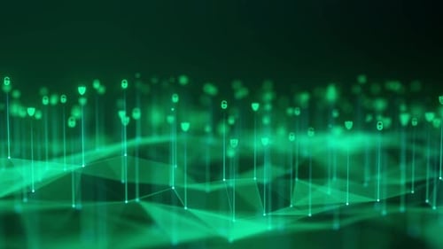 Cyber Security of Digital Data Network Protection. High-speed connection data analysis. background