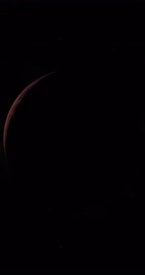 Sunrise in Mars Planet