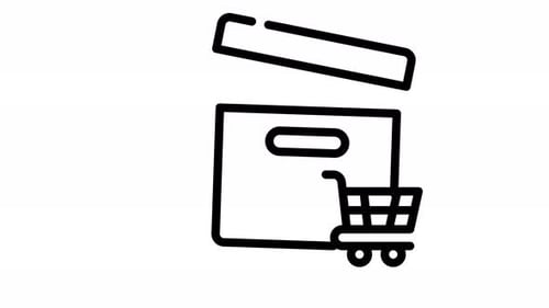 Animations-Shoppingbox-Symbol