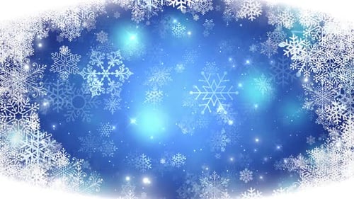 Fond de Noël bleu