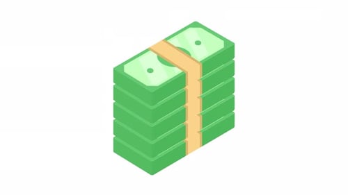Stack of cash.