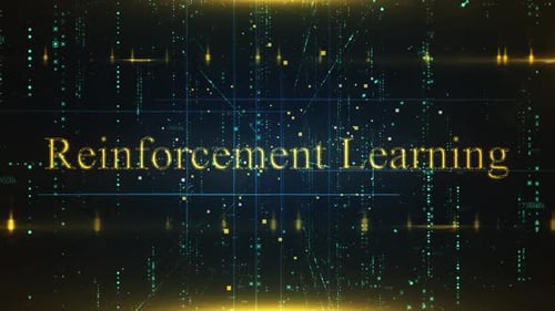 Futuristic Digital Grid with Animated Data Lines Text Reveal