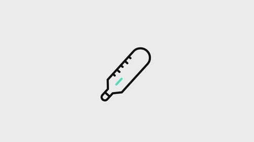 Thermometer Animated Icon