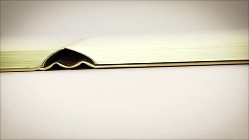 Elegant Book Page Turning Reveal Animation