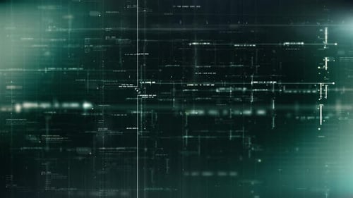 Futuristic Abstract Digital Data Stream Background