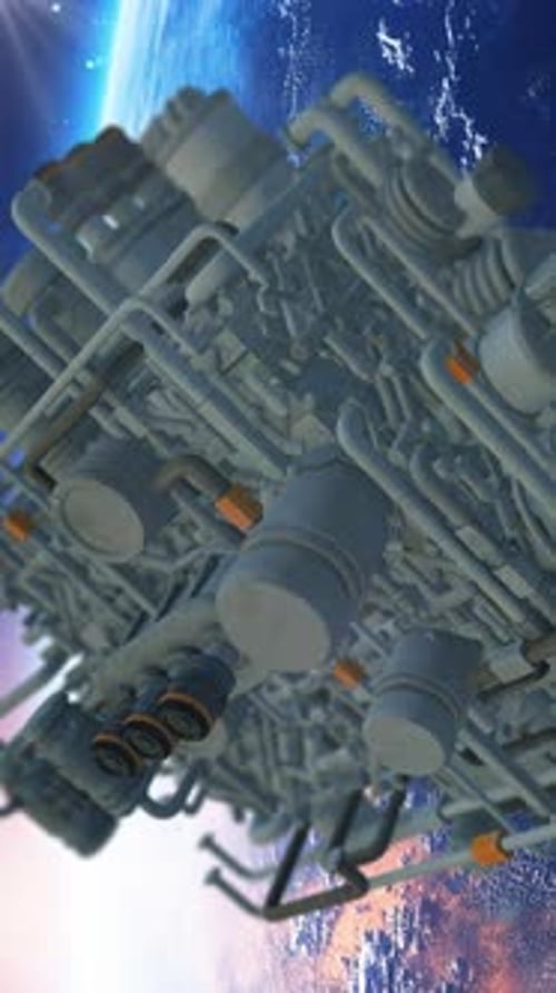 Industrial Space Station Complex
