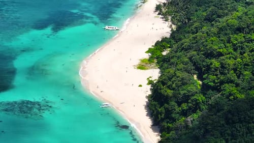 Praia de Puka Shell, Boracay, Filipinas
