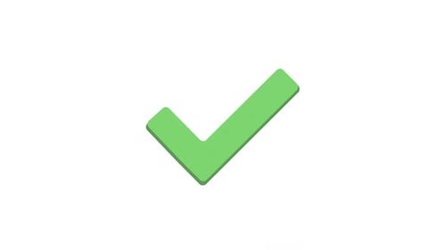 Animated Check Mark icon