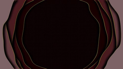 Red Cartoon Luxury Loop Background