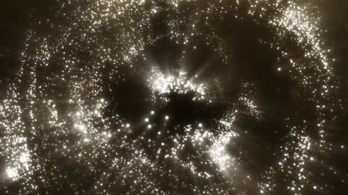 Vortex-Schleife aus Goldpartikeln