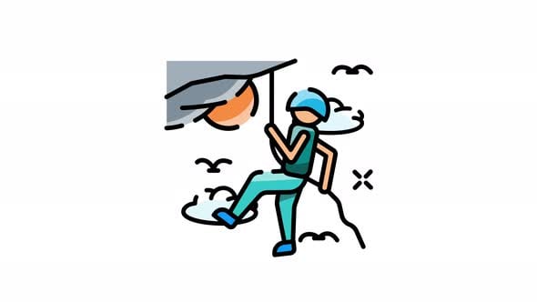 Rappelling, Elements Motion Graphics ft. sport & nature - Envato