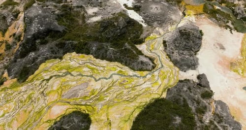 Hot Geothermal Spring Sipoholon Hot Spring Sumatra Indonesia