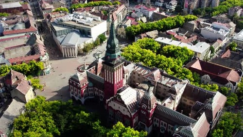 Art Nouveau City Hall Subotica Vojvodina Serbia
