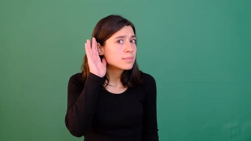 Woman Listening