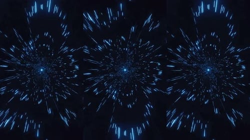 Futuristischer Energiepulswirbel